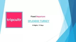 fixed departure