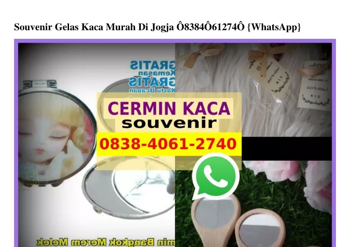 souvenir gelas kaca murah di jogja 8384 61274