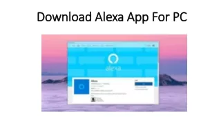 Download Alexa App For PC