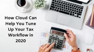 how cloud can help you tune up your tax workflow