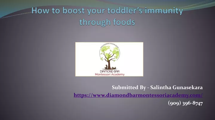 how to boost your toddler s immunity through foods