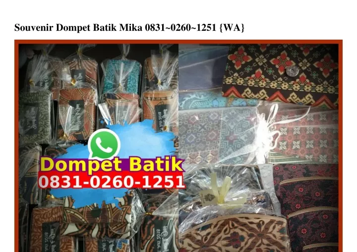 souvenir dompet batik mika 0831 0260 1251 wa