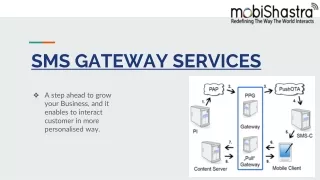 SMS Gateway Services Provider in UAE.