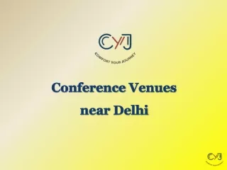 Conference Venues near Delhi | Corporate Outing near Delhi