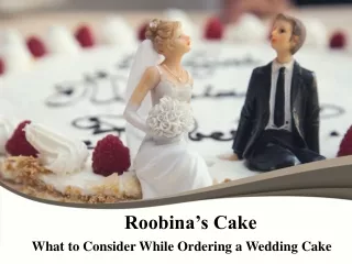 What to Consider when Ordering Custom Wedding Cakes?