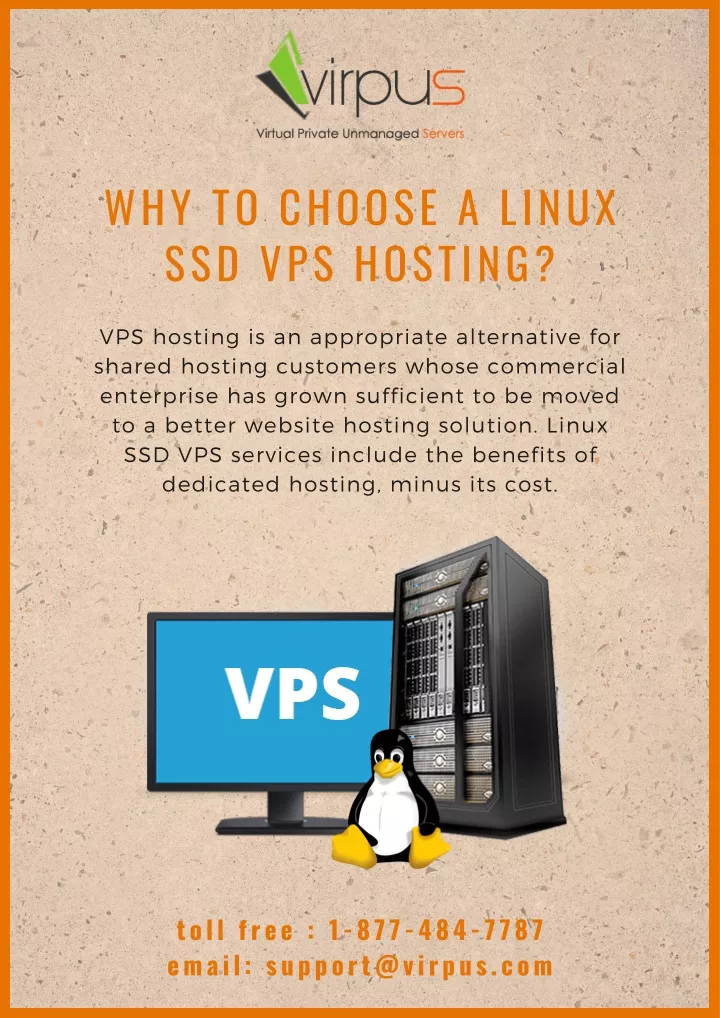 why to choose a linux ssd vps hosting