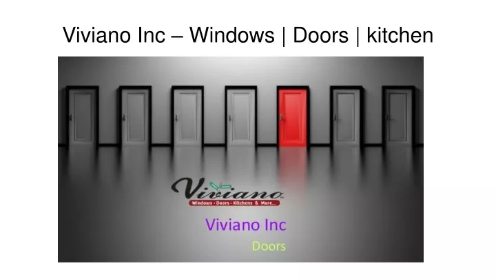viviano inc windows doors kitchen