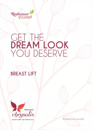 Breast Lift ( Mastopexy ) Surgery - What it is, Benefits, Procedure & Much More