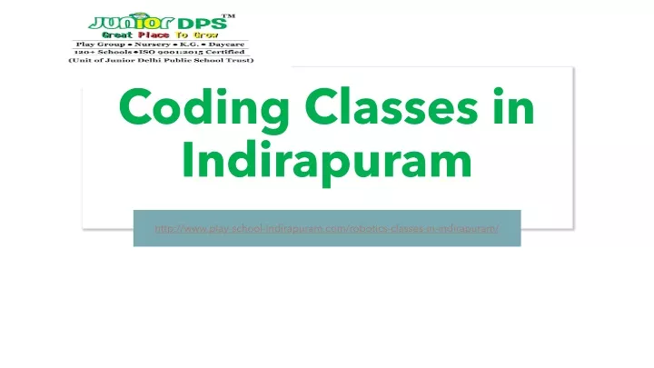 coding classes in indirapuram