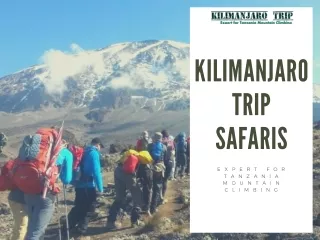 A Complete Guide to Climbing Mount kilimanjaro