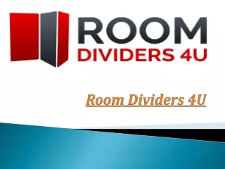 panel room divider