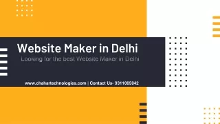 Website Design | Creative Website Maker in Delhi
