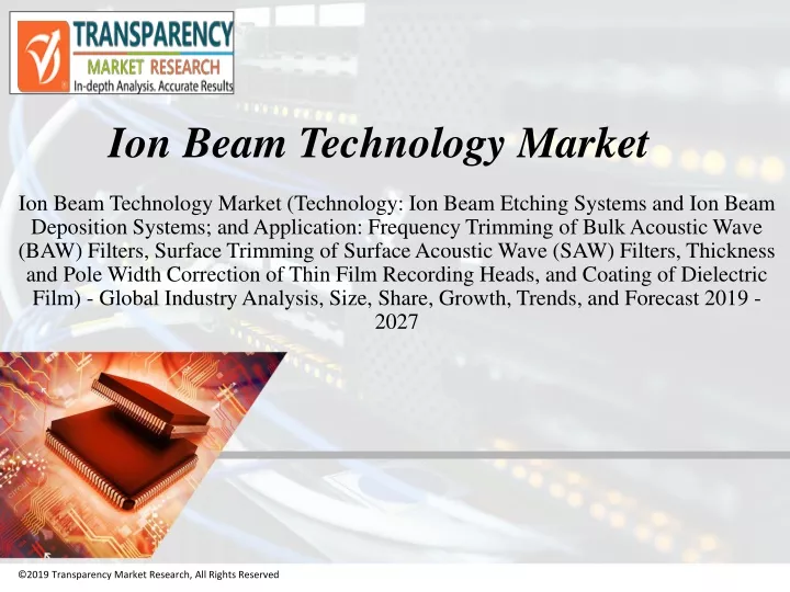 ion beam technology market