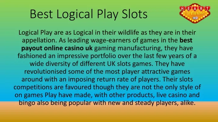 best logical play slots