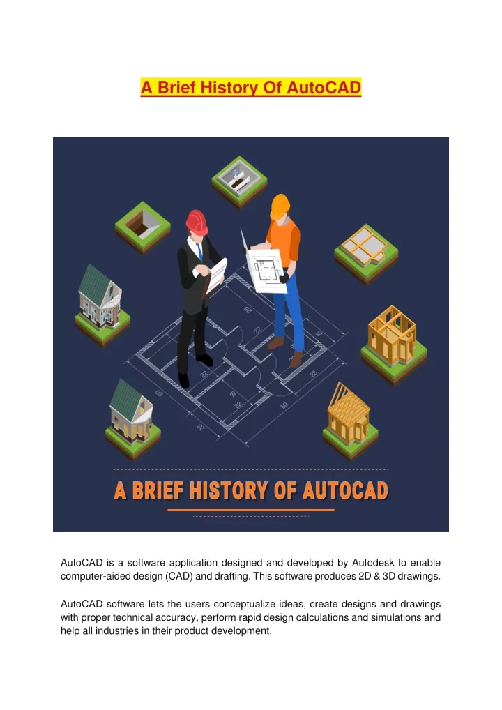 a brief history of autocad
