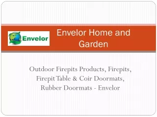 Envelor - Firepits & Firepit Table, Rubber Doormat