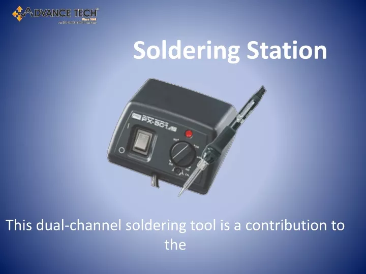 soldering station