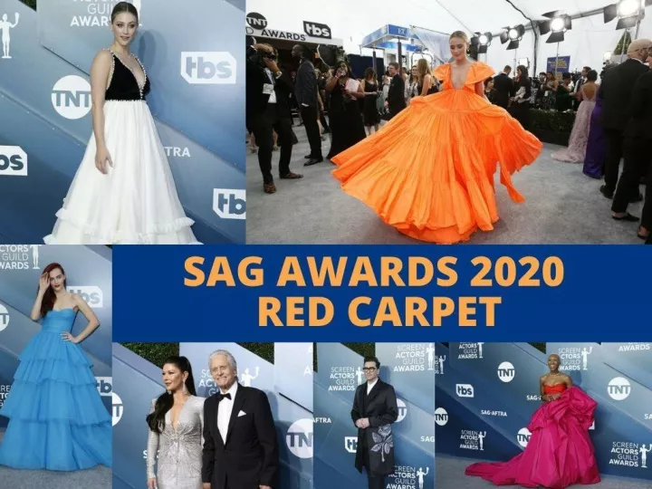 sag awards red carpet