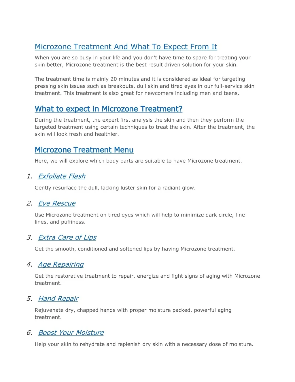 PPT - Microzone Treatment And What To Expect From It PowerPoint ...