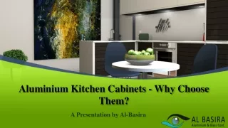 Aluminium Kitchen Cabinets Advantages You Should Know
