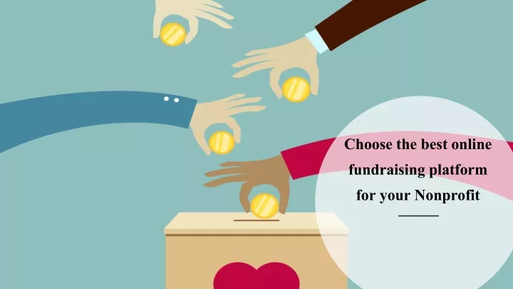 choose the best online fundraising platform for your nonprofit