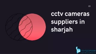 CCTV solutions companies in Sharjah | security cameras sharjah| UAE