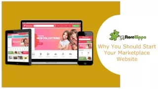 why you should start your marketplace website