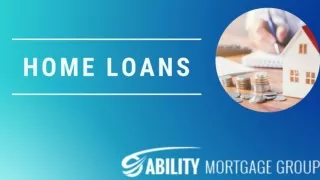 Home loans