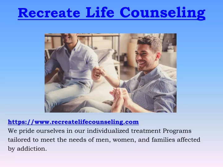 recreate life counseling