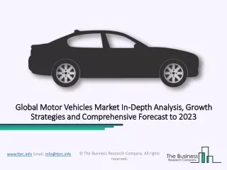 global motor vehicles market in global motor
