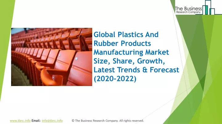 global plastics and rubber products manufacturing