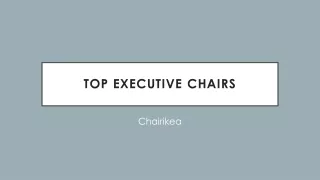 top executive chairs