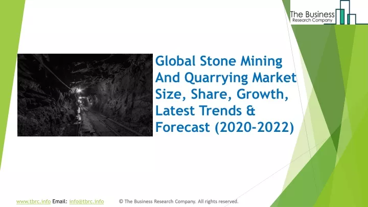 global stone mining and quarrying market size