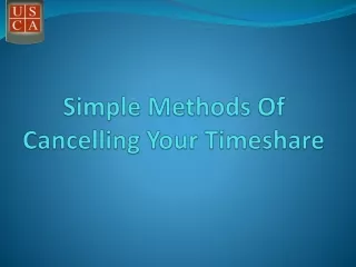 Here's How To Cancel Your Timeshare Contract