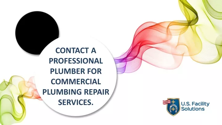 contact a professional plumber for commercial