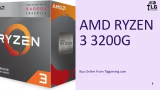 AMD Ryzen 3 3200G | Radeon Vega Graphics