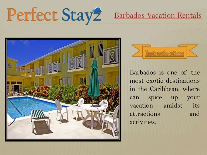 barbados vacation rentals