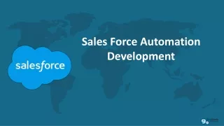 sales force automation development