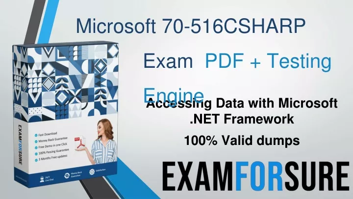 microsoft 70 516csharp exam pdf testing engine