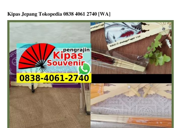 kipas jepang tokopedia 0838 4061 2740 wa