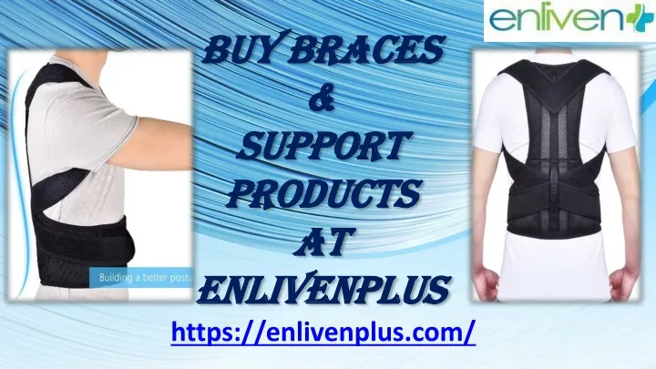 buy braces support products at enlivenplus