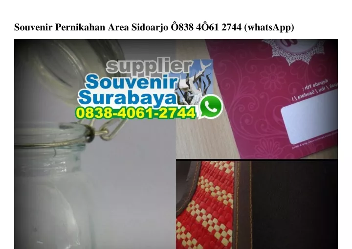 souvenir pernikahan area sidoarjo 838 4 61 2744