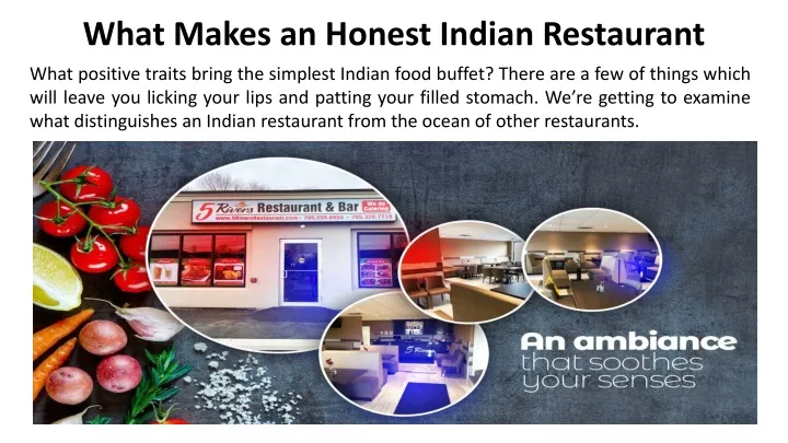 what makes an honest indian restaurant