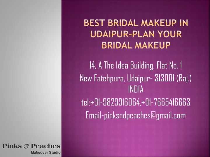 best bridal makeup in udaipur plan your bridal makeup