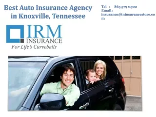 Best Auto Insurance Agency in Knoxville, Tennessee