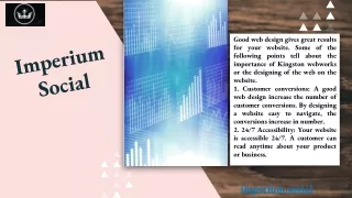 good web design gives great results for your