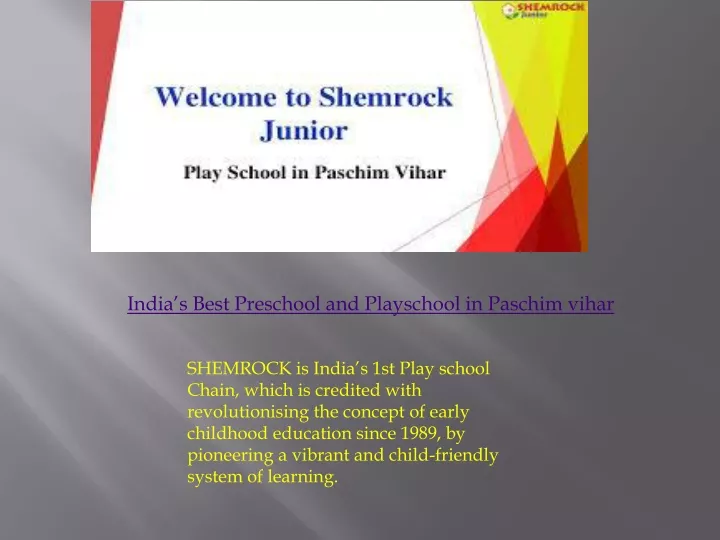 india s best preschool and playschool in p aschim