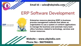 erp software development