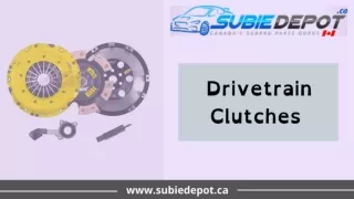 Clutches and Other Drivetrain Products in Canada