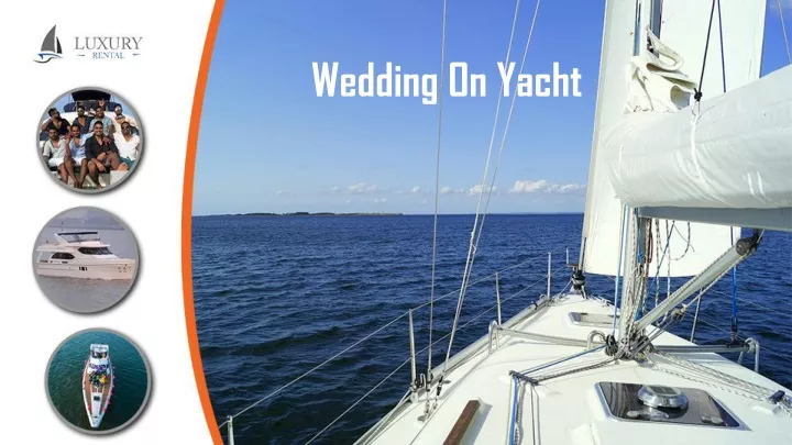 wedding on yacht